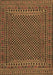 Southwestern Brown Country Rug, tr2356brn