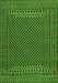 Southwestern Green Country Rug, tr2356grn