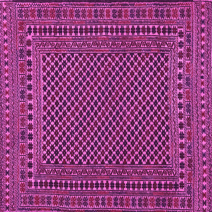 Square Southwestern Pink Country Rug, tr2356pnk