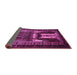 Sideview of Persian Pink Traditional Rug, tr2357pnk