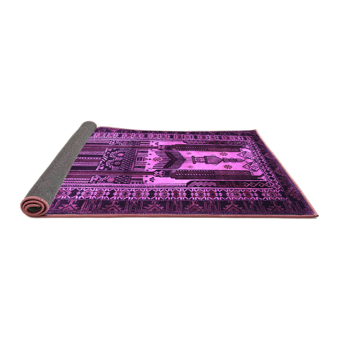 Sideview of Persian Purple Traditional Rug, tr2357pur