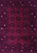 Machine Washable Persian Pink Traditional Rug, wshtr2358pnk