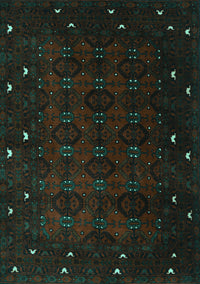 Persian Turquoise Traditional Rug, tr2358turq