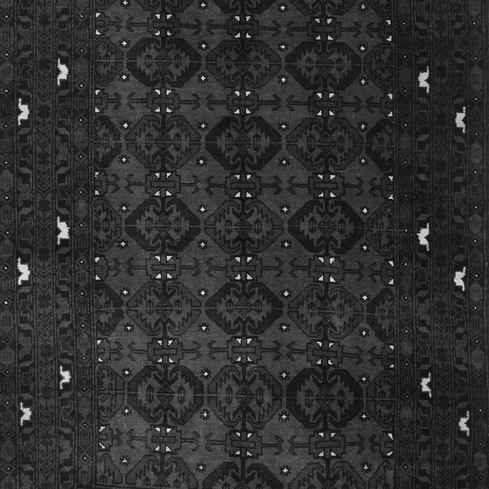 Serging Thickness of Machine Washable Persian Gray Traditional Rug, wshtr2358gry