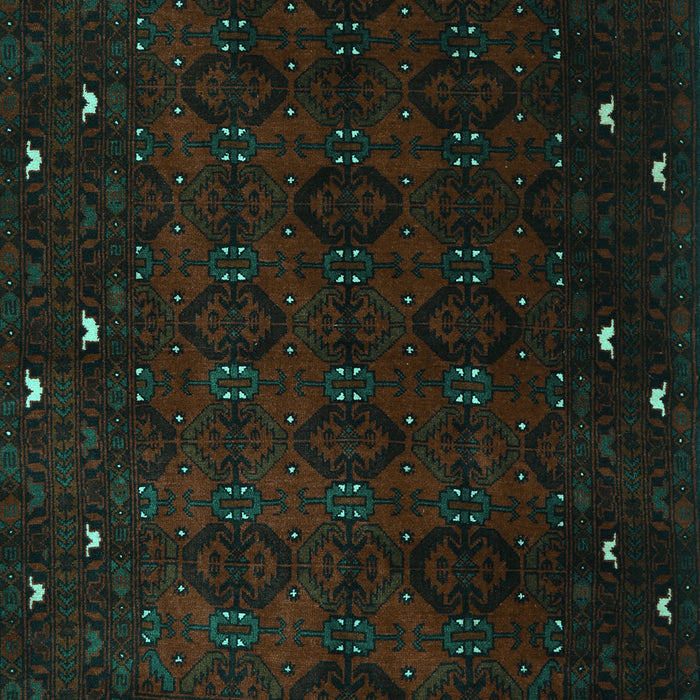 Machine Washable Persian Turquoise Traditional Area Rugs, wshtr2358turq