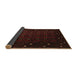 Sideview of Persian Brown Traditional Rug, tr2358brn