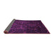Sideview of Persian Purple Traditional Rug, tr2359pur