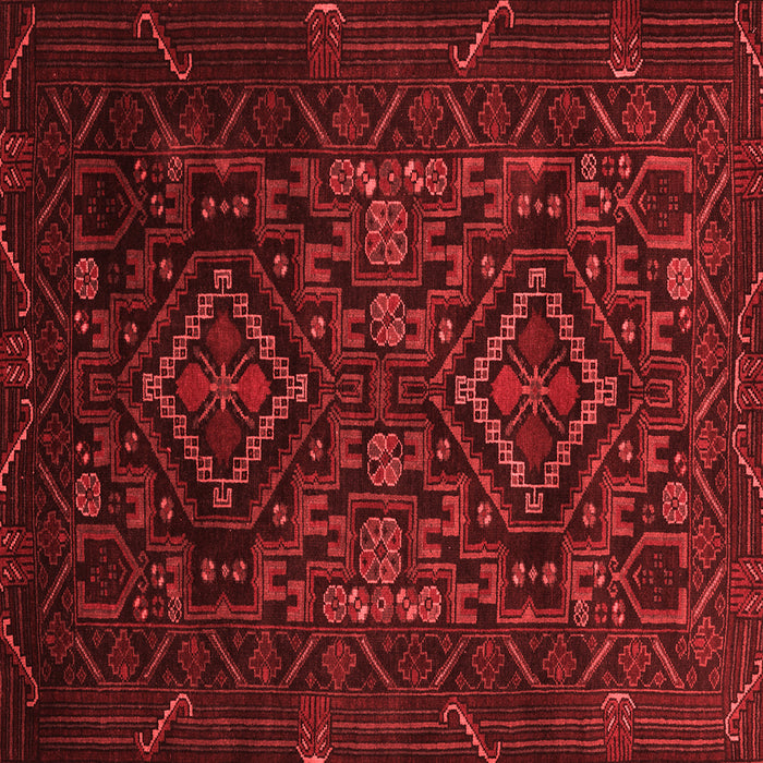 Machine Washable Persian Red Traditional Rug, wshtr2359red