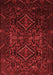 Persian Red Traditional Area Rugs