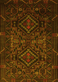 Persian Yellow Traditional Rug, tr2359yw