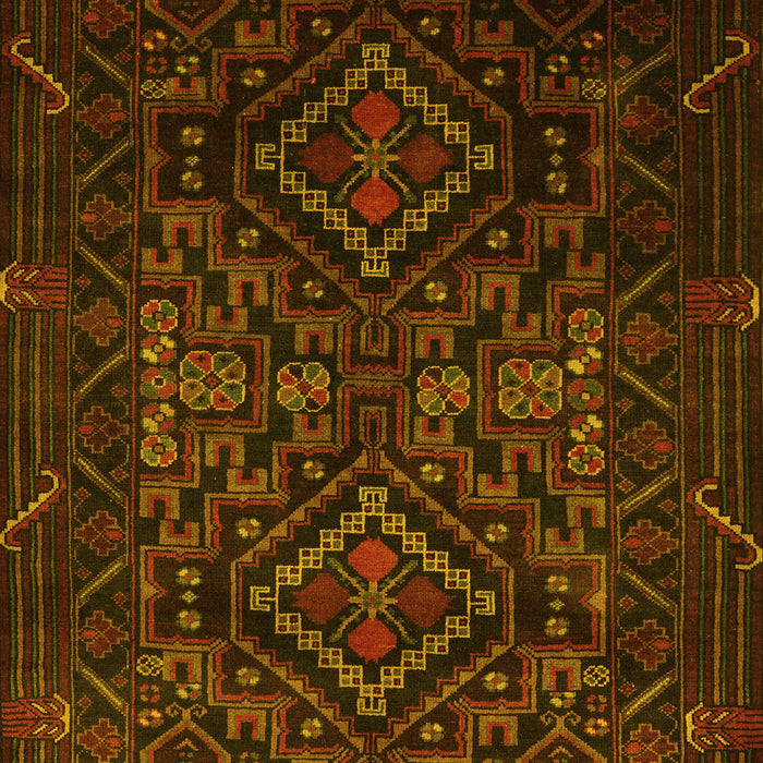 Persian Yellow Traditional Rug, tr2359yw