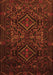 Persian Orange Traditional Rug, tr2359org