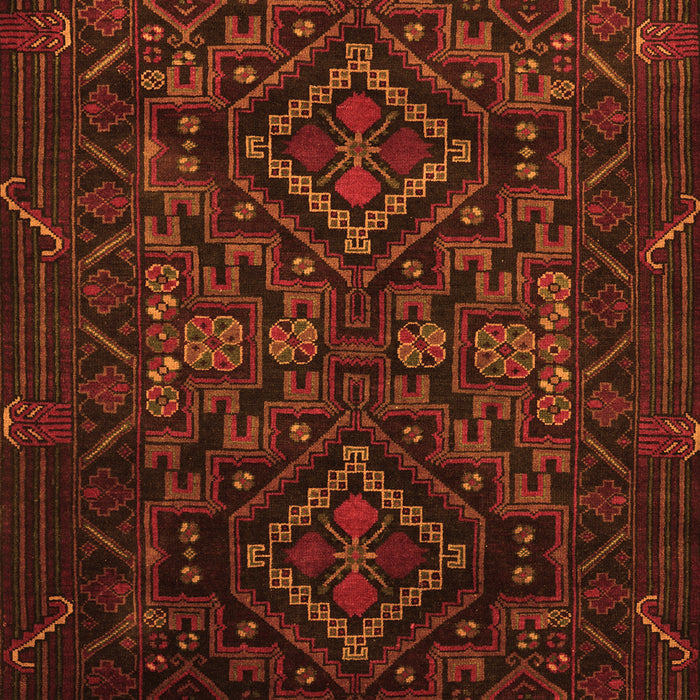 Persian Orange Traditional Rug, tr2359org
