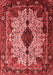 Medallion Red Traditional Area Rugs