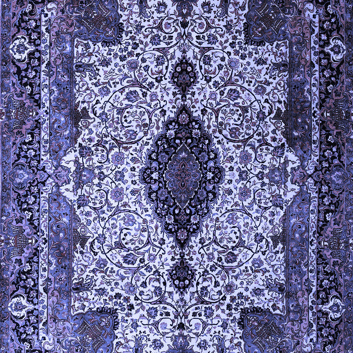 Medallion Blue Traditional Rug, tr235blu