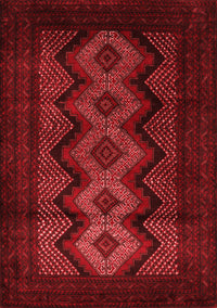 Southwestern Red Country Rug, tr2360red