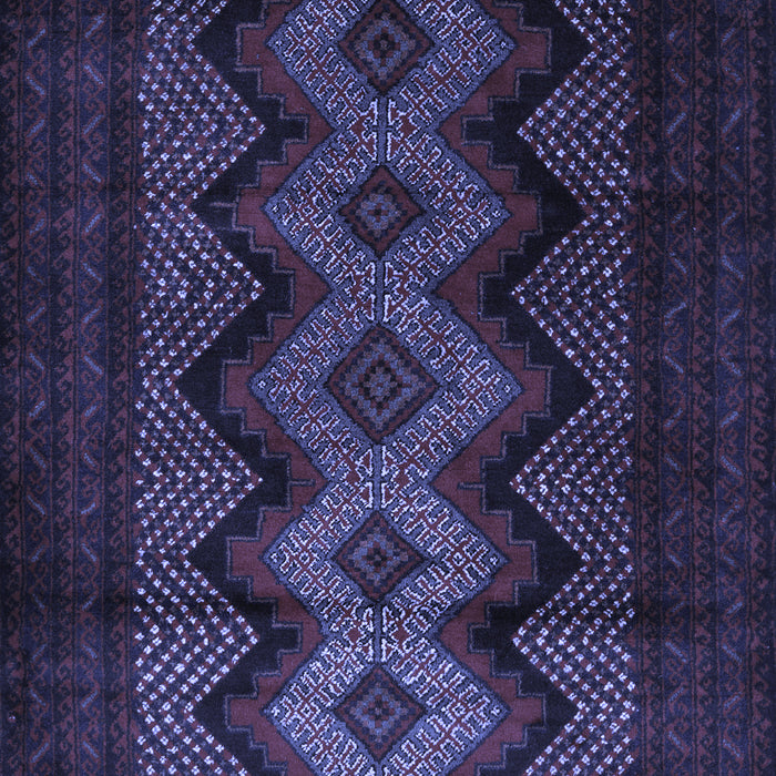 Southwestern Blue Country Rug, tr2360blu