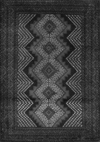 Southwestern Gray Country Rug, tr2360gry