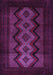 Southwestern Purple Country Rug, tr2360pur