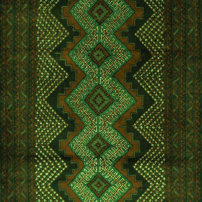 Southwestern Green Country Rug, tr2360grn