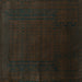 Square Persian Turquoise Traditional Rug, tr2362turq