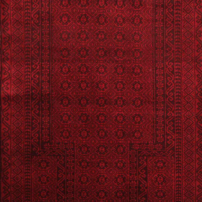 Machine Washable Persian Red Traditional Rug, wshtr2362red