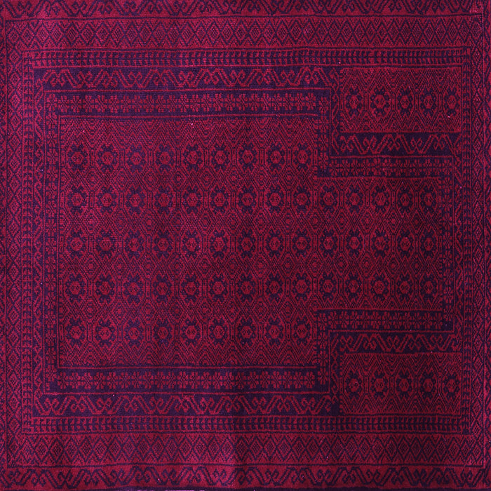 Square Machine Washable Persian Pink Traditional Rug, wshtr2362pnk