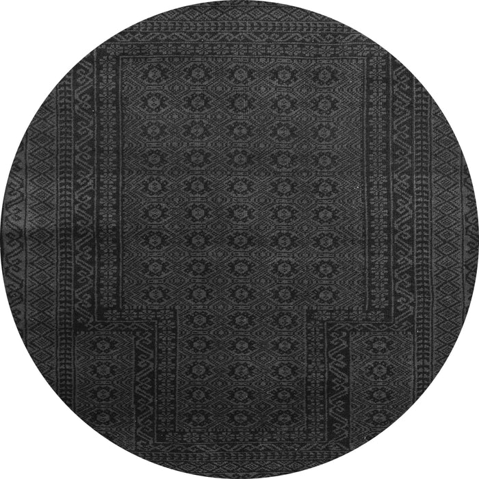 Square Persian Gray Traditional Rug, tr2362gry