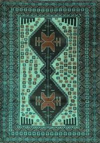 Persian Turquoise Traditional Rug, tr2364turq