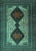 Persian Turquoise Traditional Rug, tr2364turq