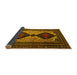 Sideview of Persian Yellow Traditional Rug, tr2364yw