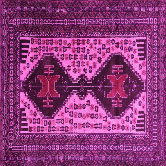 Square Persian Pink Traditional Rug, tr2364pnk