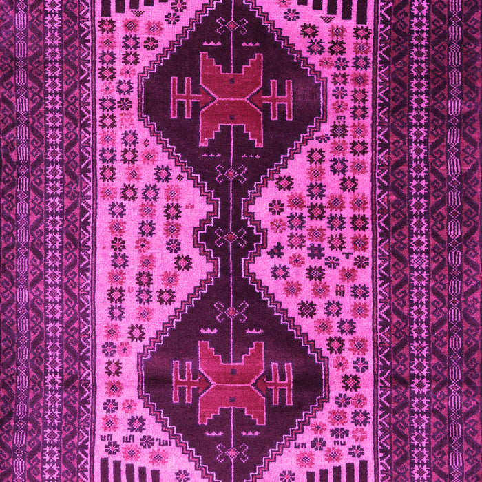 Machine Washable Persian Pink Traditional Rug, wshtr2364pnk