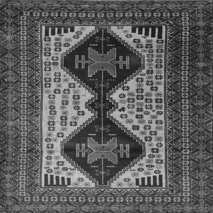 Serging Thickness of Persian Gray Traditional Rug, tr2364gry