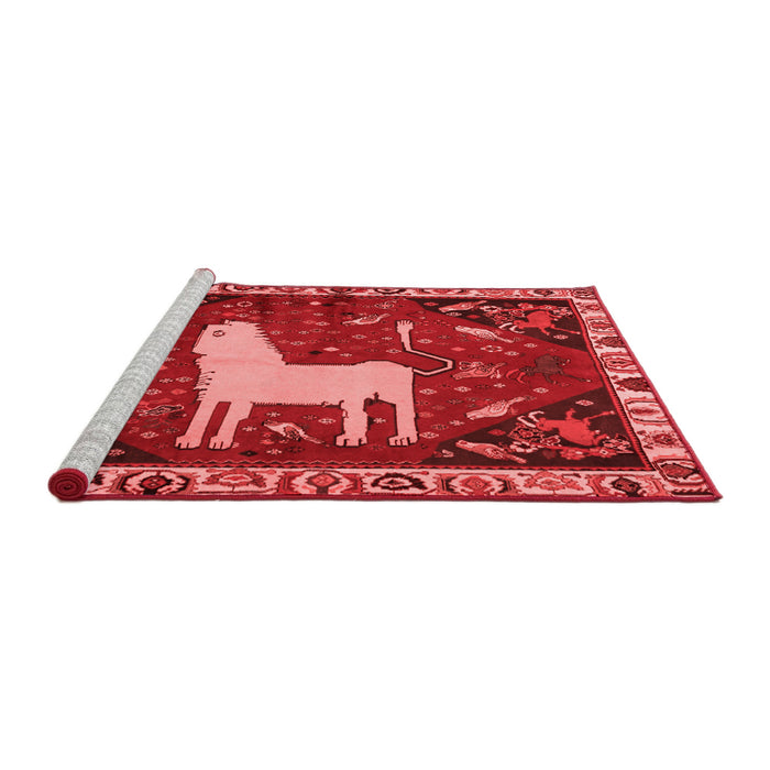Traditional Red Washable Rugs