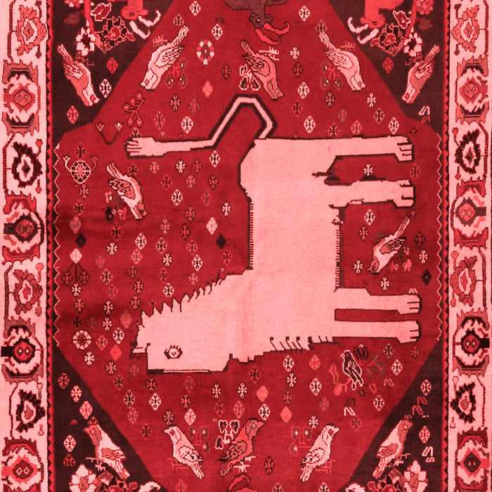 Persian Red Traditional Area Rugs