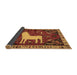 Sideview of Persian Brown Traditional Rug, tr2365brn
