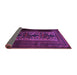Sideview of Persian Purple Traditional Rug, tr2366pur