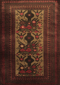 Persian Brown Traditional Rug, tr2366brn