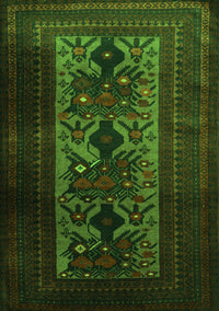Persian Green Traditional Rug, tr2366grn