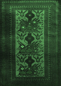 Persian Emerald Green Traditional Rug, tr2366emgrn