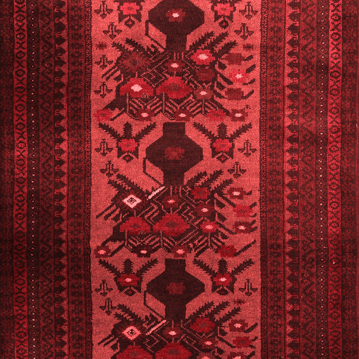 Machine Washable Persian Red Traditional Rug, wshtr2366red