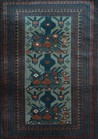 Persian Light Blue Traditional Rug, tr2366lblu