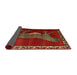 Sideview of Traditional Light Brown Animal Rug, tr2367