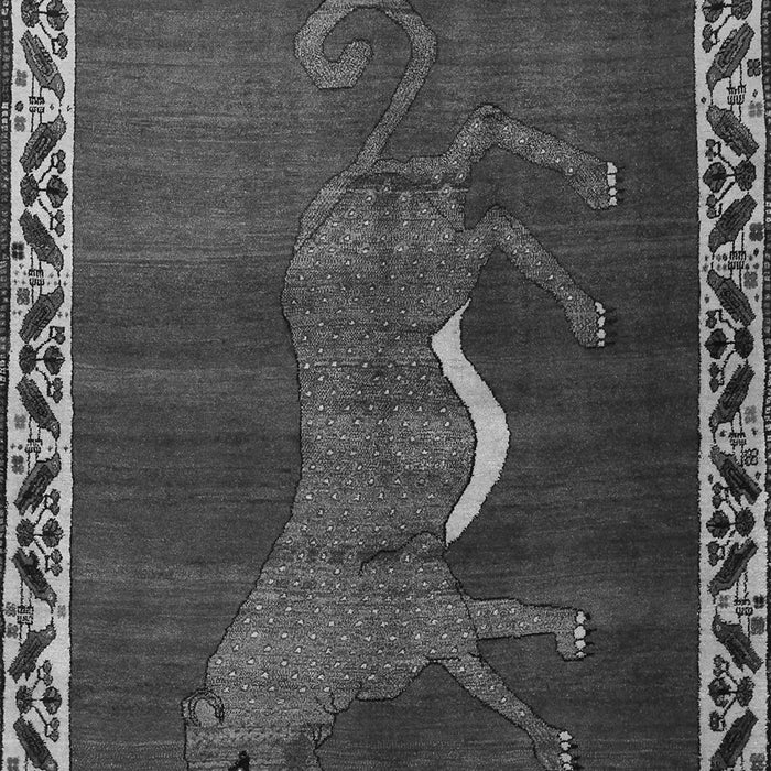 Animal Gray Traditional Rug, tr2367gry