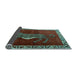 Sideview of Animal Light Blue Traditional Rug, tr2367lblu