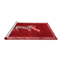 Traditional Red Washable Rugs