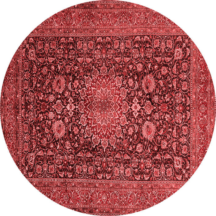 Medallion Red Traditional Rug, tr236red
