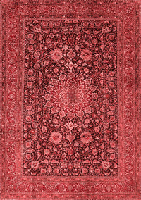 Medallion Red Traditional Rug, tr236red