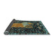 Sideview of Animal Light Blue Traditional Rug, tr2370lblu